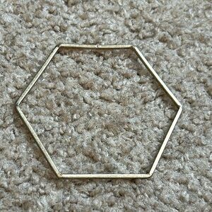 Women’s vintage dainty gold tone‎ geometrical bangle bracelet one size